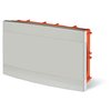Rozdzielnica podtynkowa Domino 18 DIN IP40 270x434x75mm biała