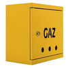 Skrzynka gazowa GAZ 25x25x15 żółta